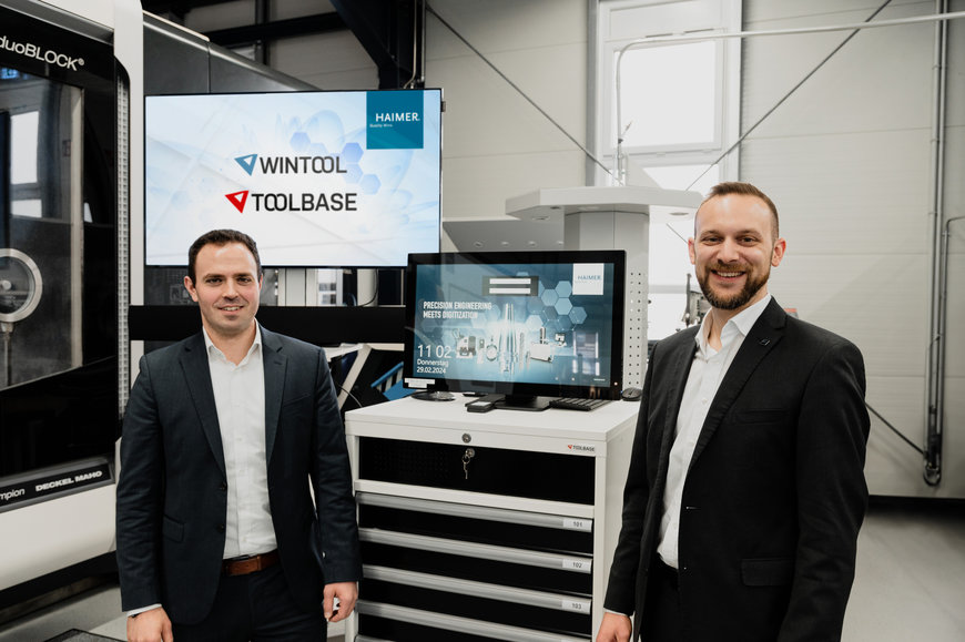 HAIMER Takımhane Yönetimi şimdi WinTool ve Toolbase Sistemi ile